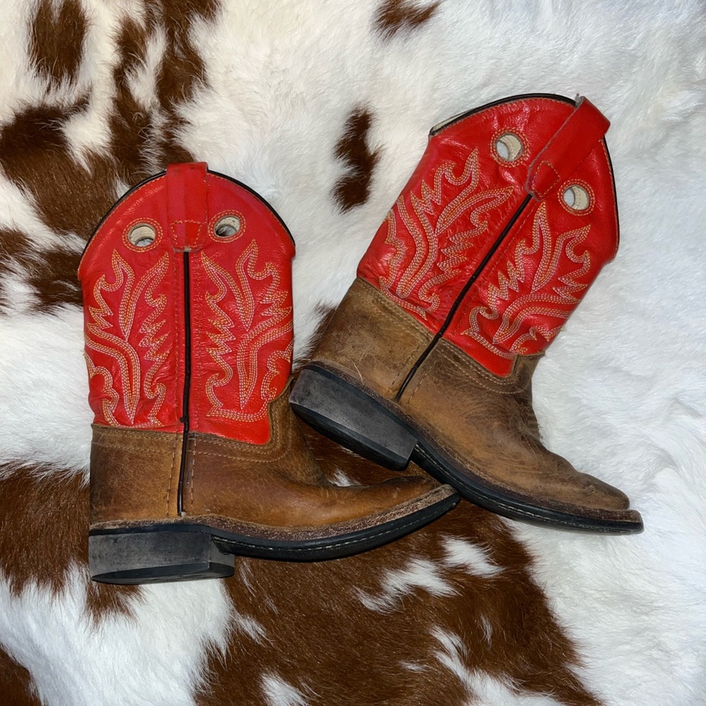 Toddler Old West Western Boots 085